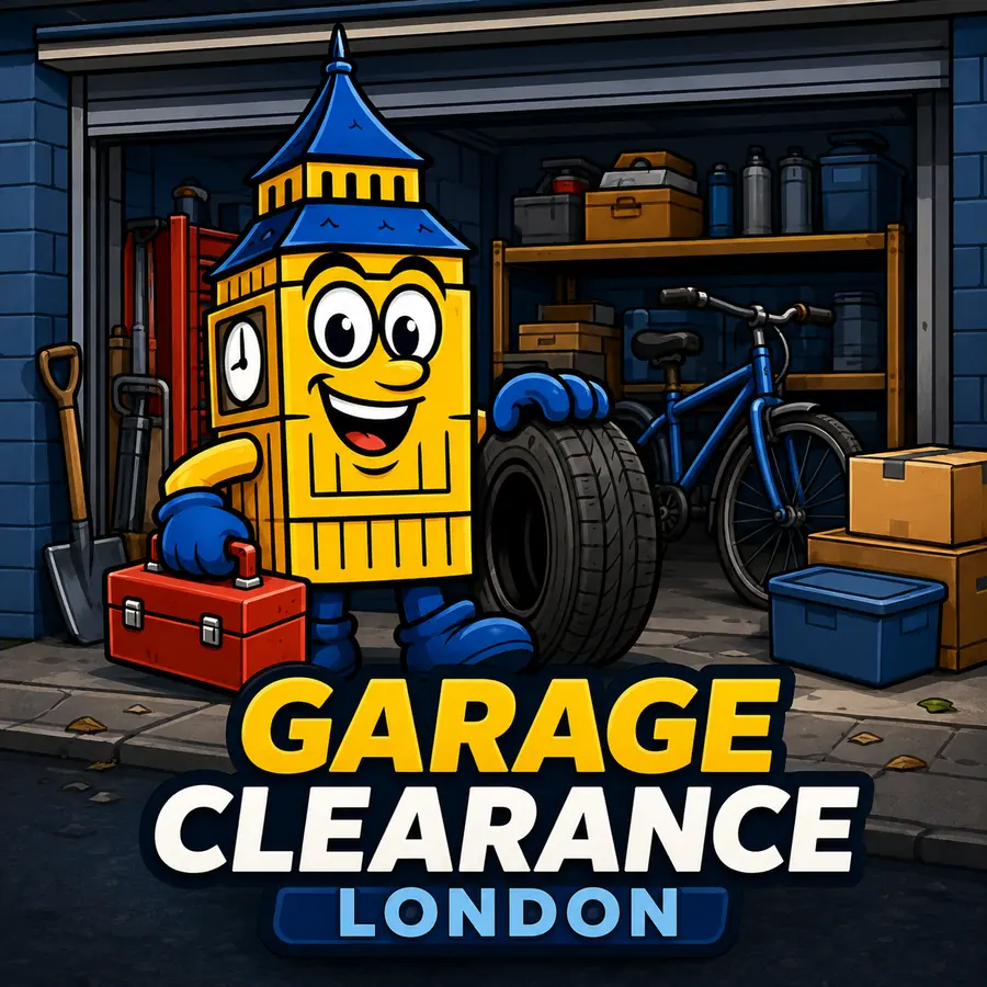 Garage Clearance London Big Ben mascot