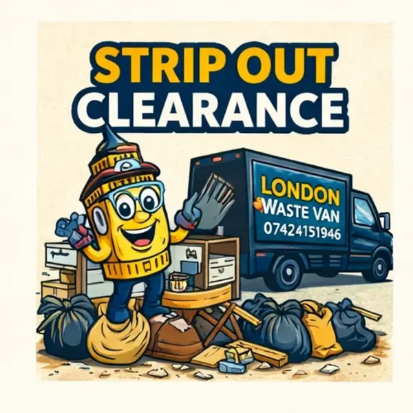 Strip-out waste clearance in London